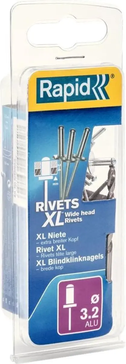 Rapid XL Klinknagel 3.2x8mm