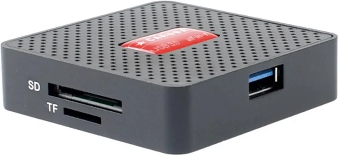 Caruba D101444 35-in-1 Cardreader USB 3.0 - Grijs