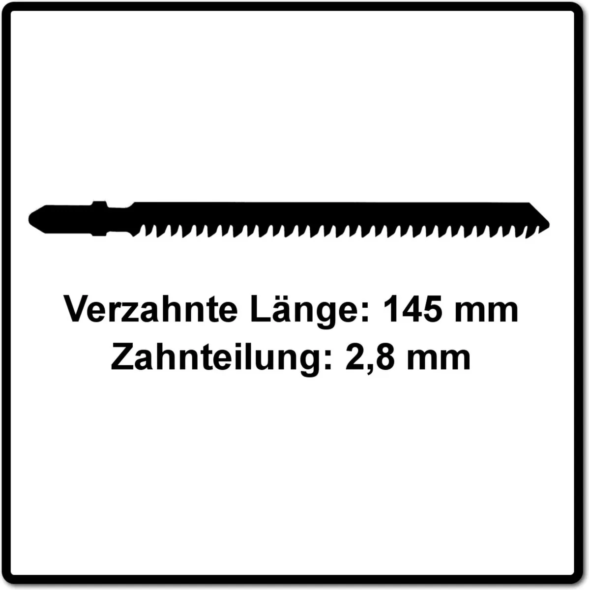 Festool S 145/2,8/5 Decoupeerzaagblad WOOD STRAIGHT CUT - Hout - afbeelding 6 van 6