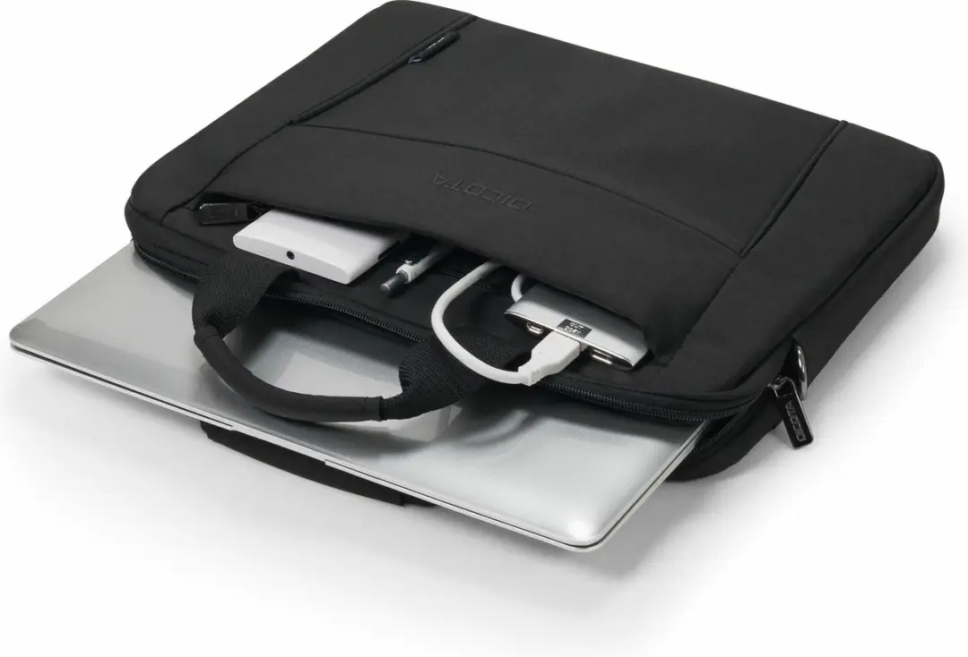 Dicota Eco Slim Laptoptas D31308-RPET - 15,6" - Zwart