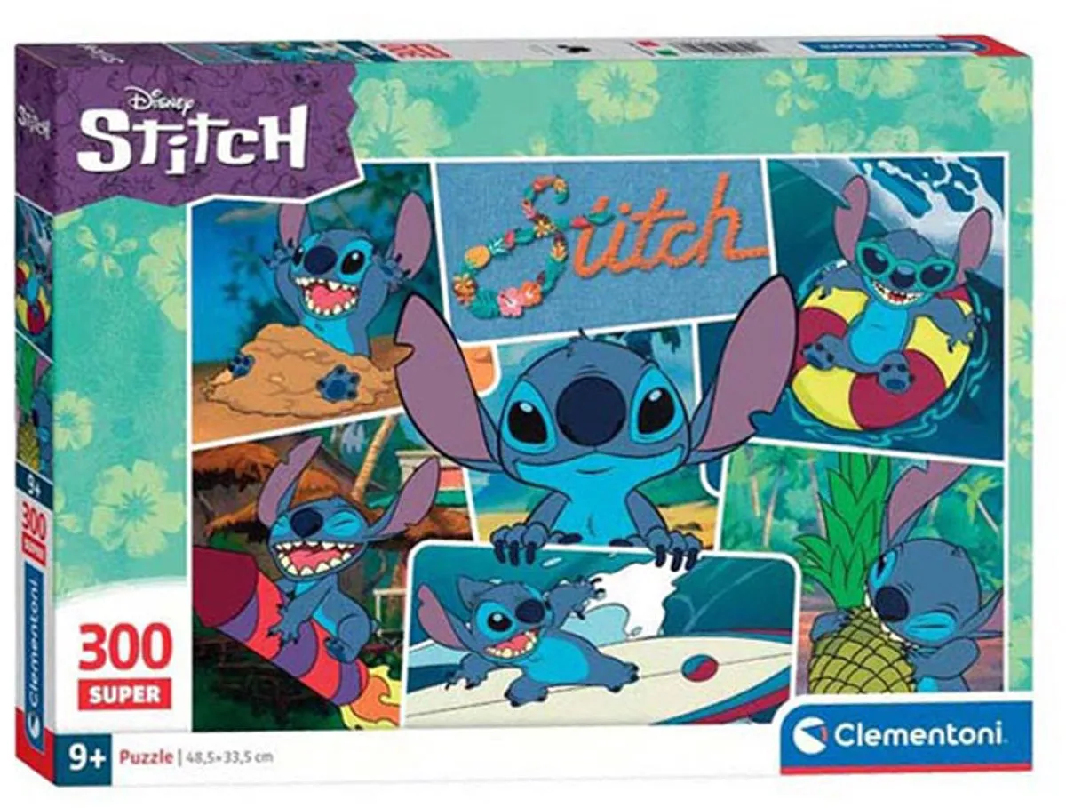 Clementoni Stitch 2025 Puzzel 300 Stuks - Multikleur