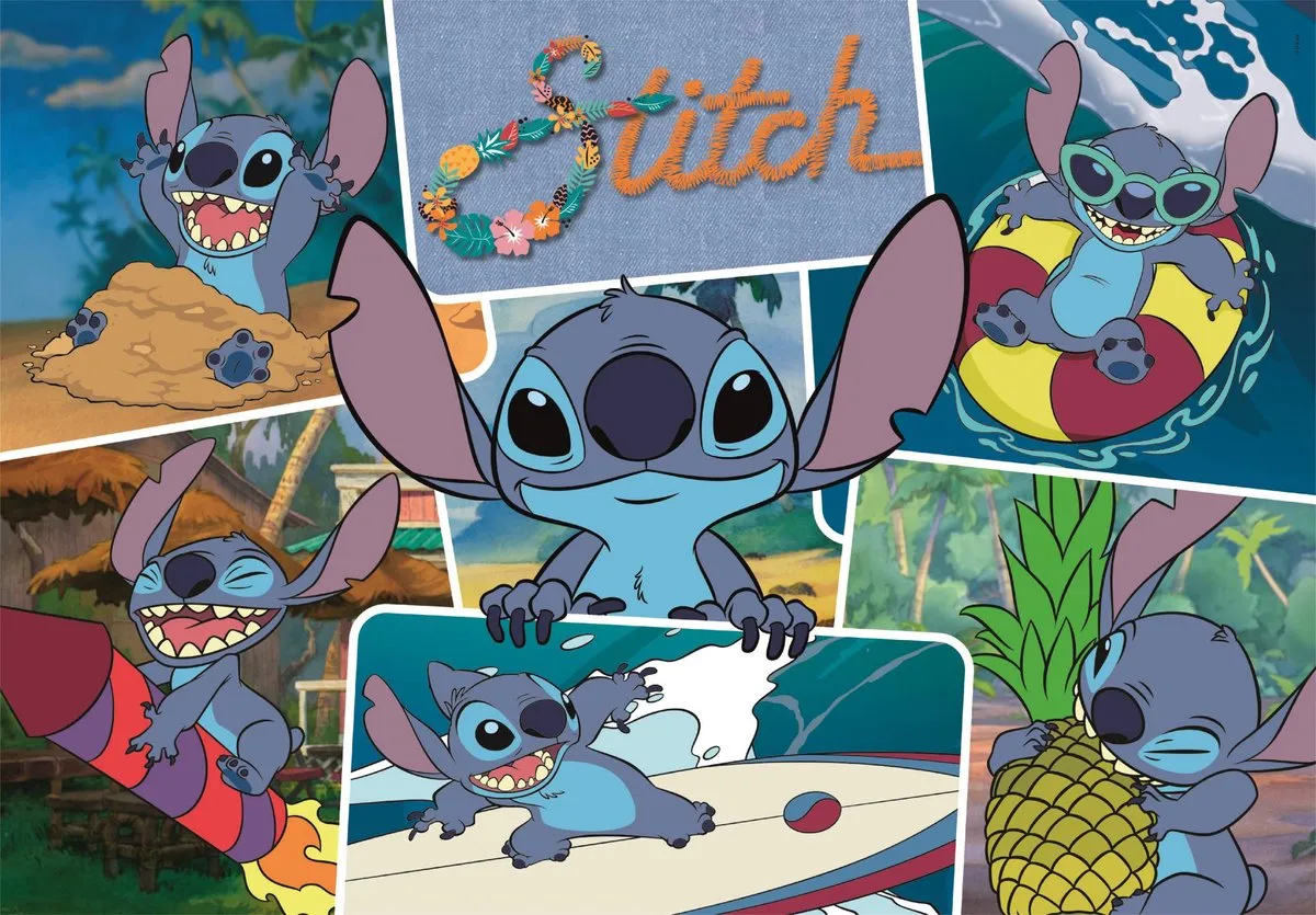 Clementoni Stitch 2025 Puzzel 300 Stuks - Multikleur