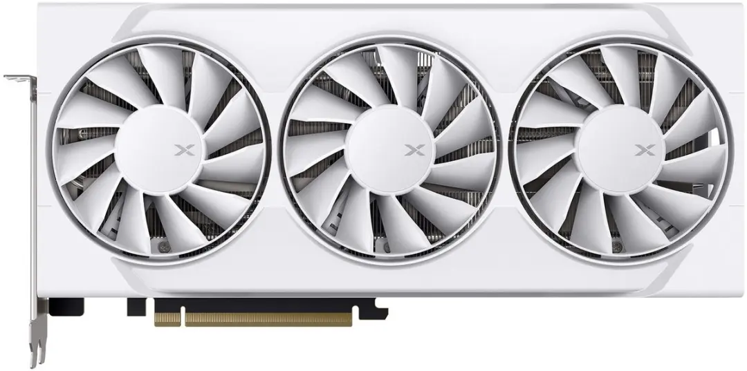 XFX Radeon RX 9060 XT RX-96TS316W7 Videokaart - 16GB GDDR6 - Wit