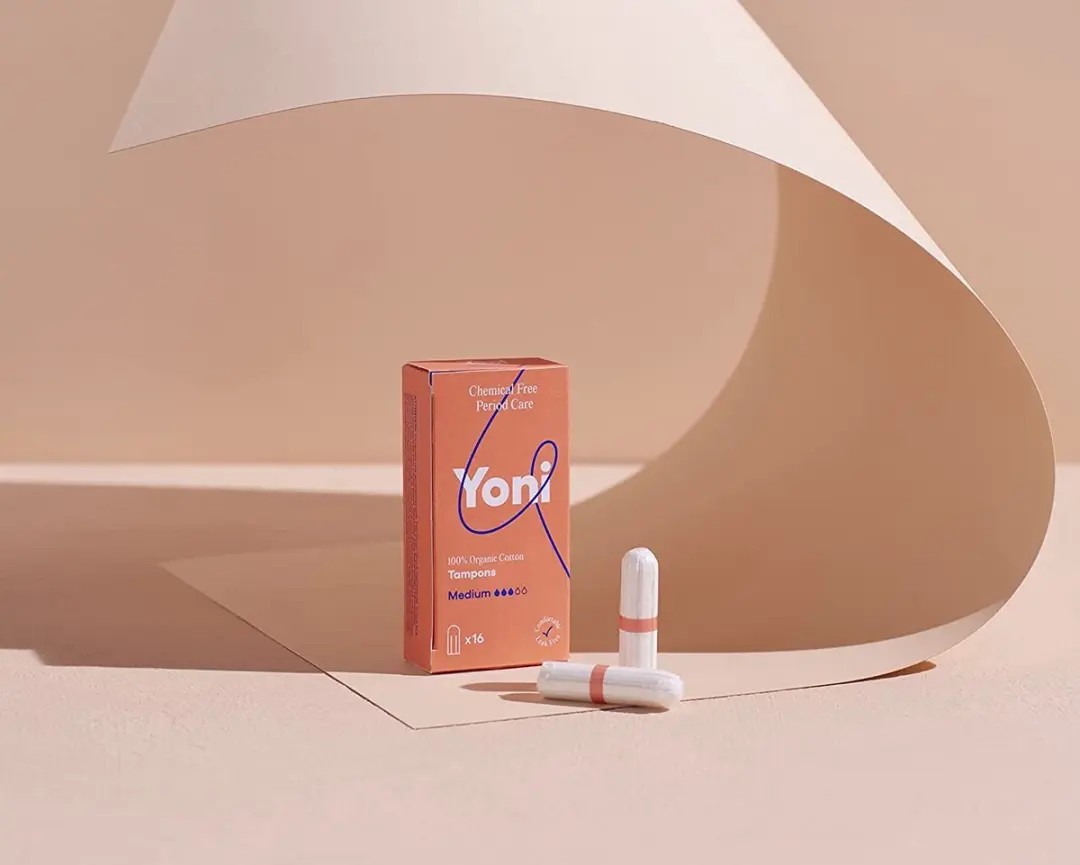 Yoni Tampons Medium Biologisch Katoen 96 Stuks