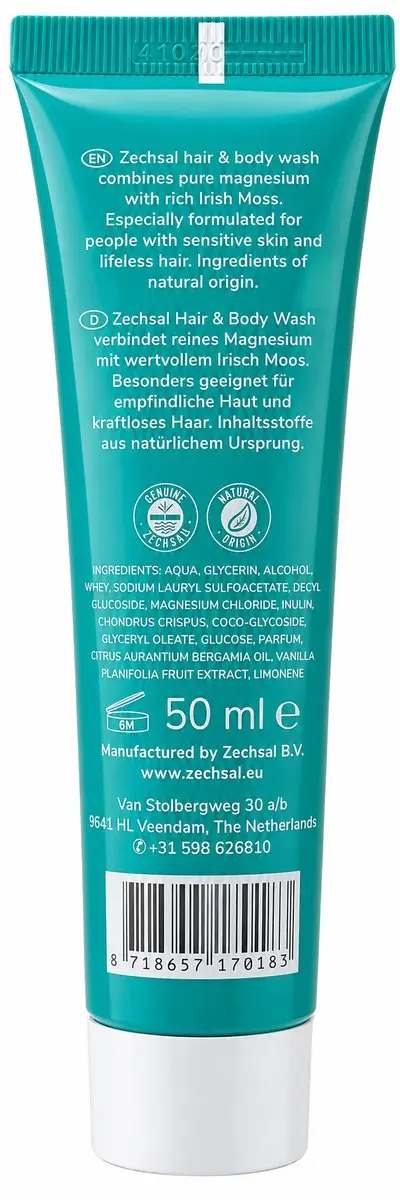 Zechsal Hair & Body Wash Magnesium 50ml