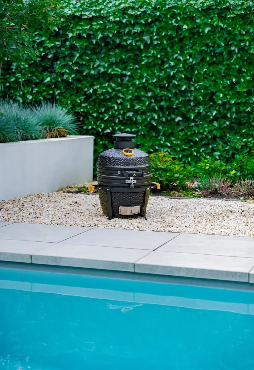 GRLLR Ember Classic Kamado Grill 16 inch - Zwart