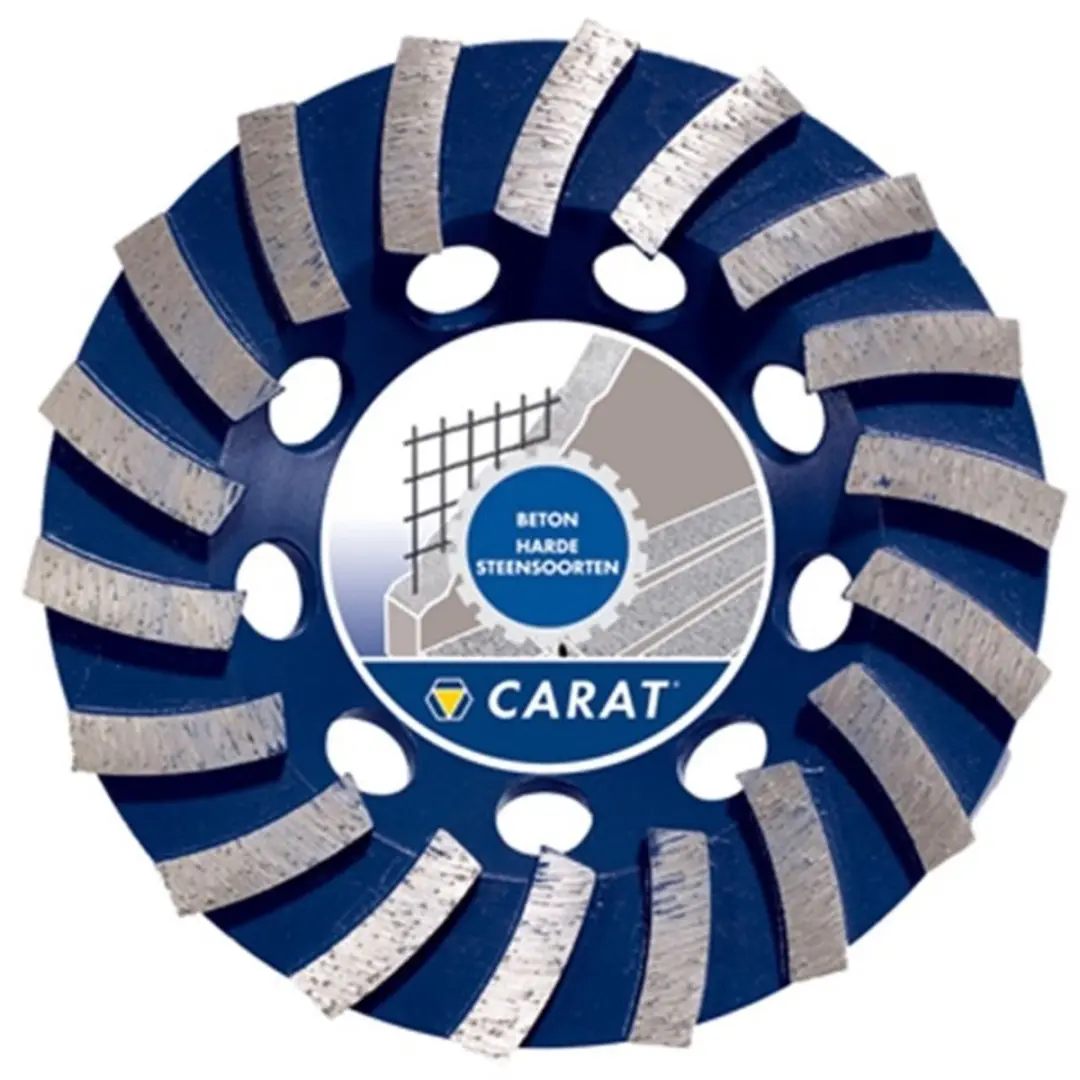Carat DF MASTER DUSTEC® Slijpkop voor beton Ø180 x 22,23mm