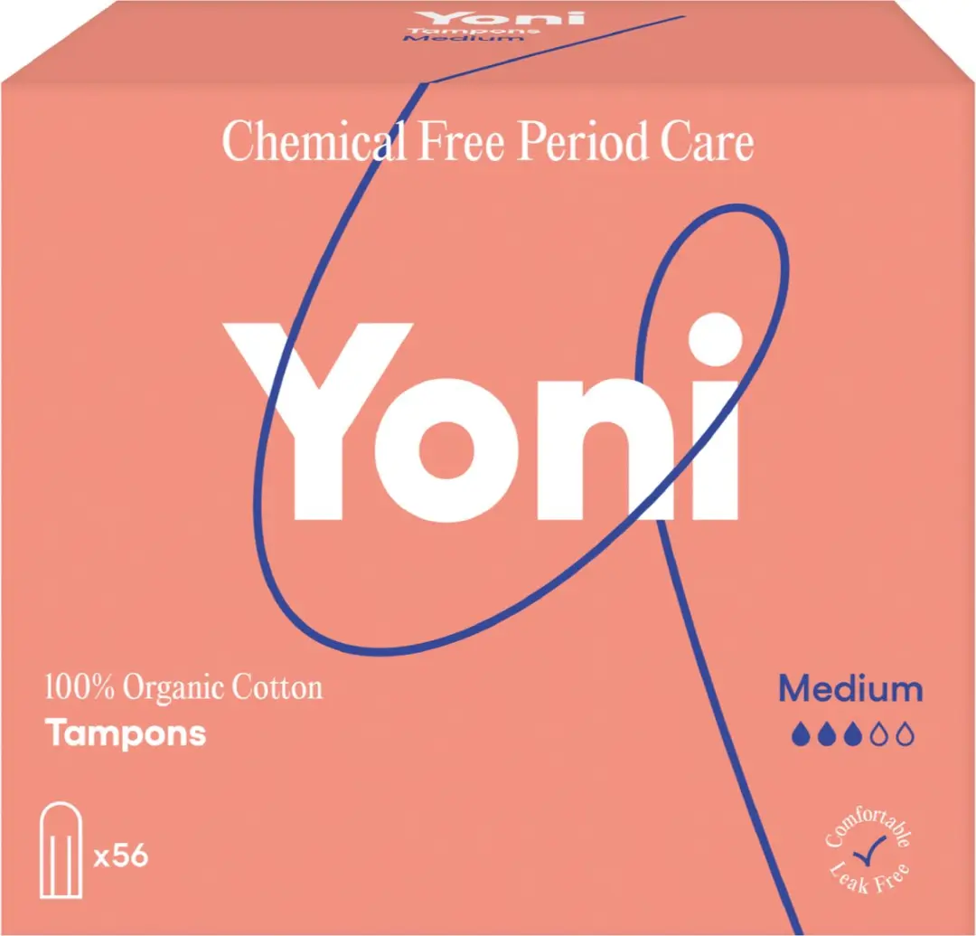 Yoni Tampons Medium Biologisch Katoen