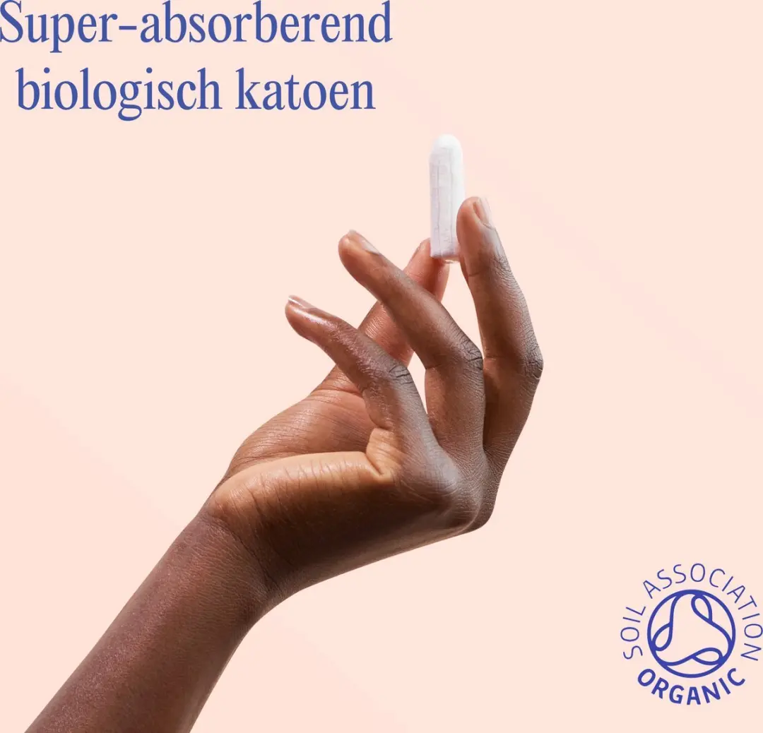 Yoni Tampons Medium Biologisch Katoen - 56 Stuks