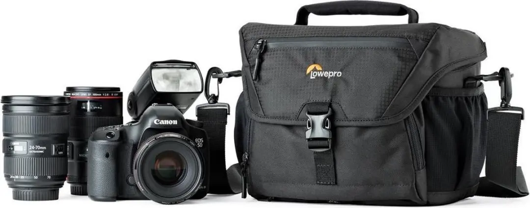 Lowepro Nova 180 AW II Schoudertas - 4 Lenzen - Zwart