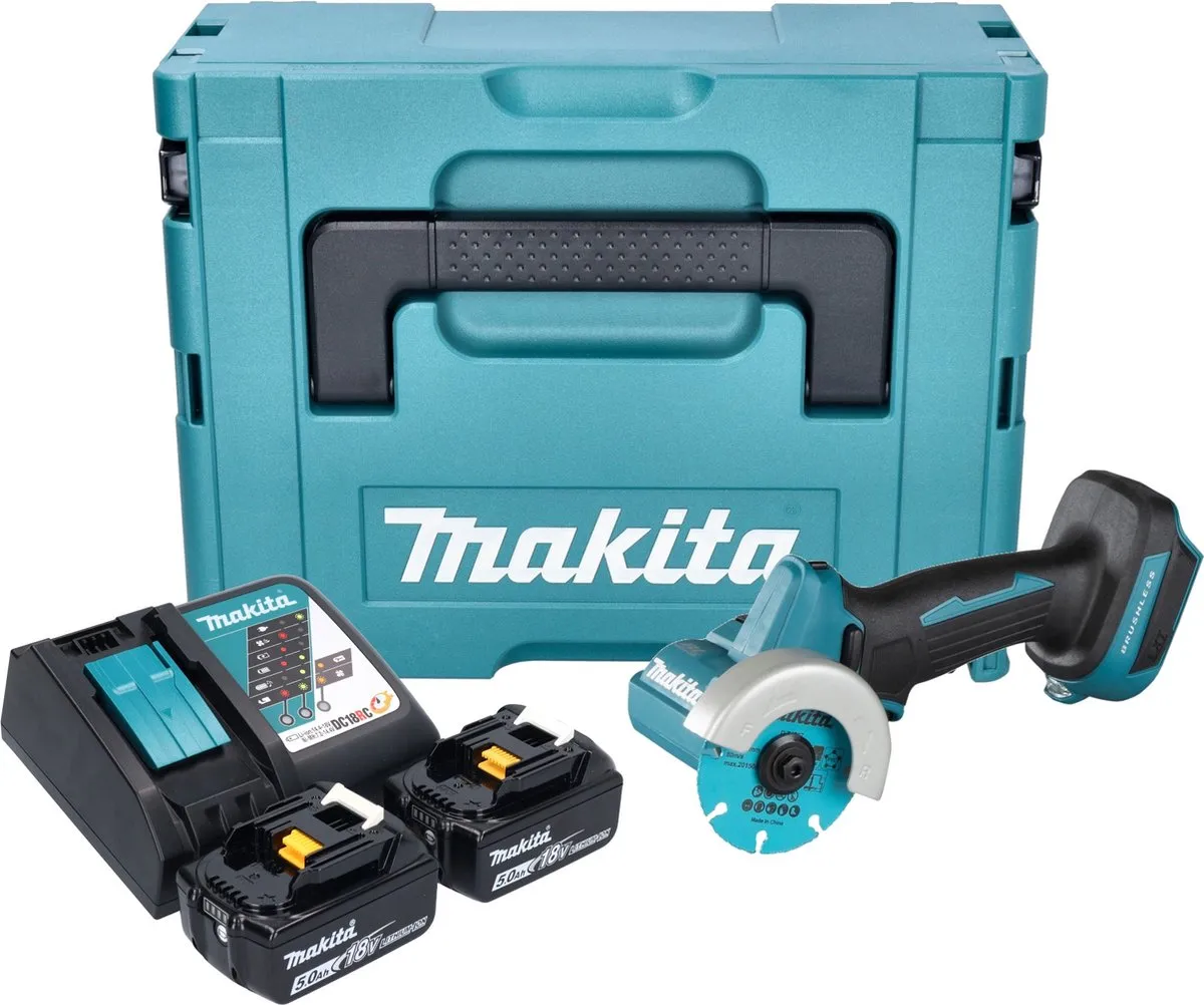 Makita DMC 300 RTJ Haakse Slijper 18V