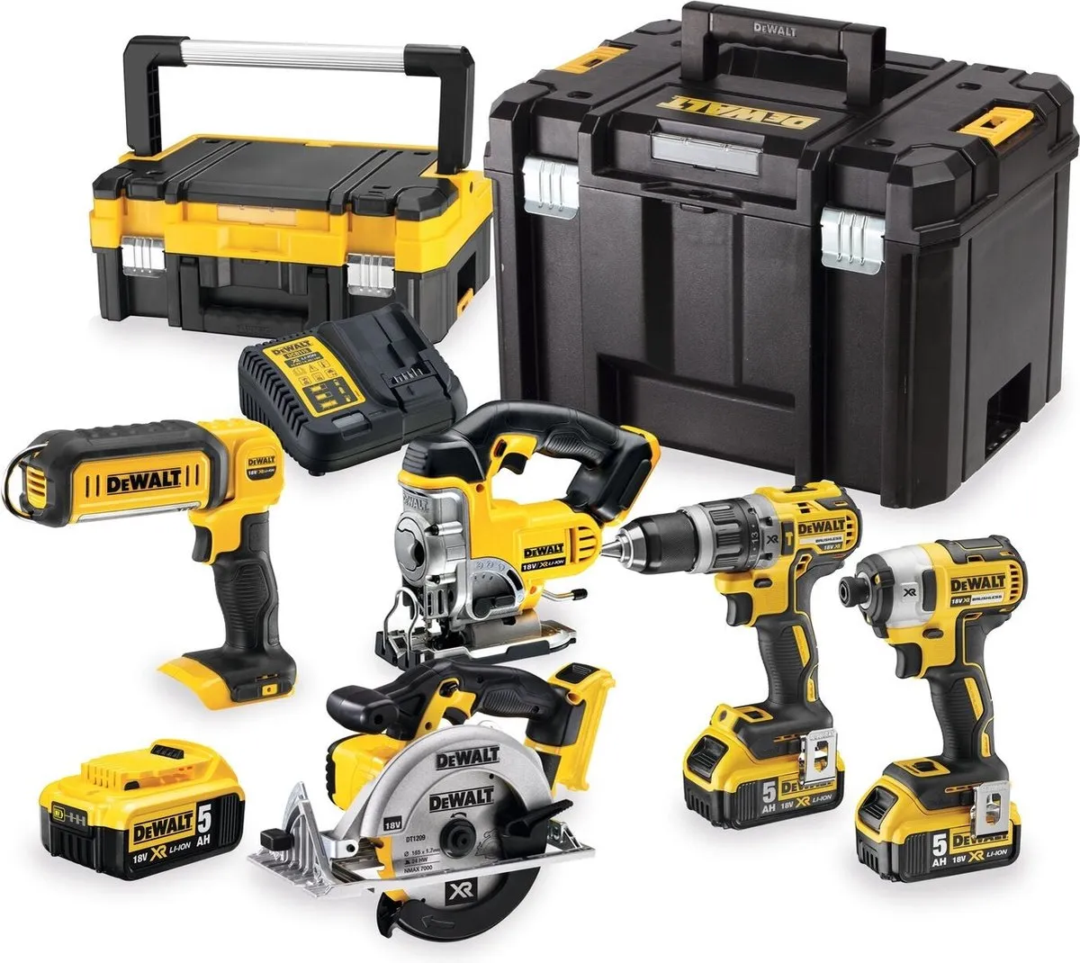 DeWalt DCK551P3T Accu Klopboormachine 18V XR