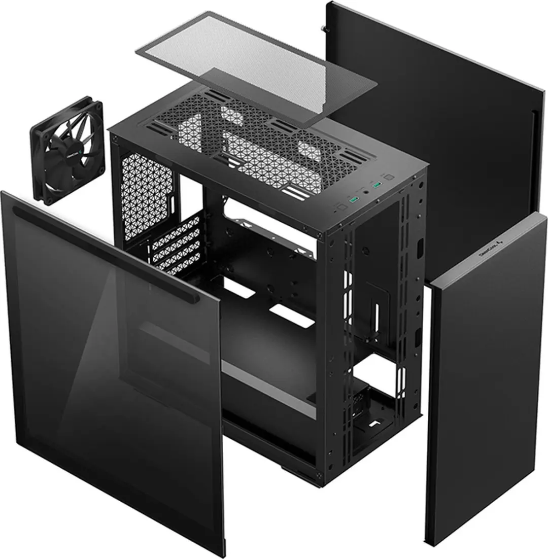 DeepCool MACUBE 110 Midi Tower - Zwart