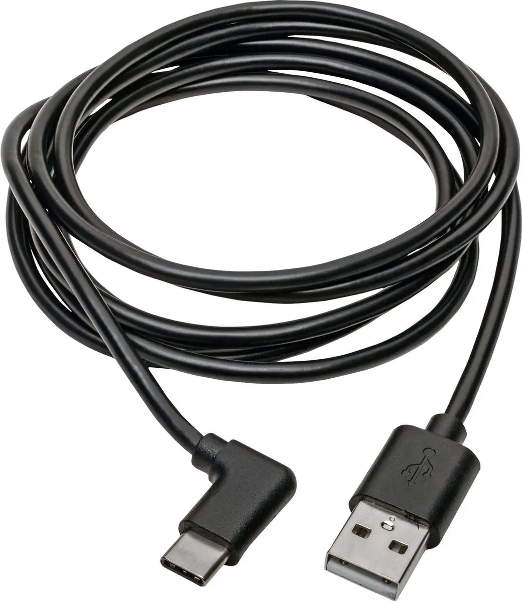 Tripp Lite U038-006-CRA USB Type-A naar Type-C Kabel 2.0 - 6 ft - Zwart