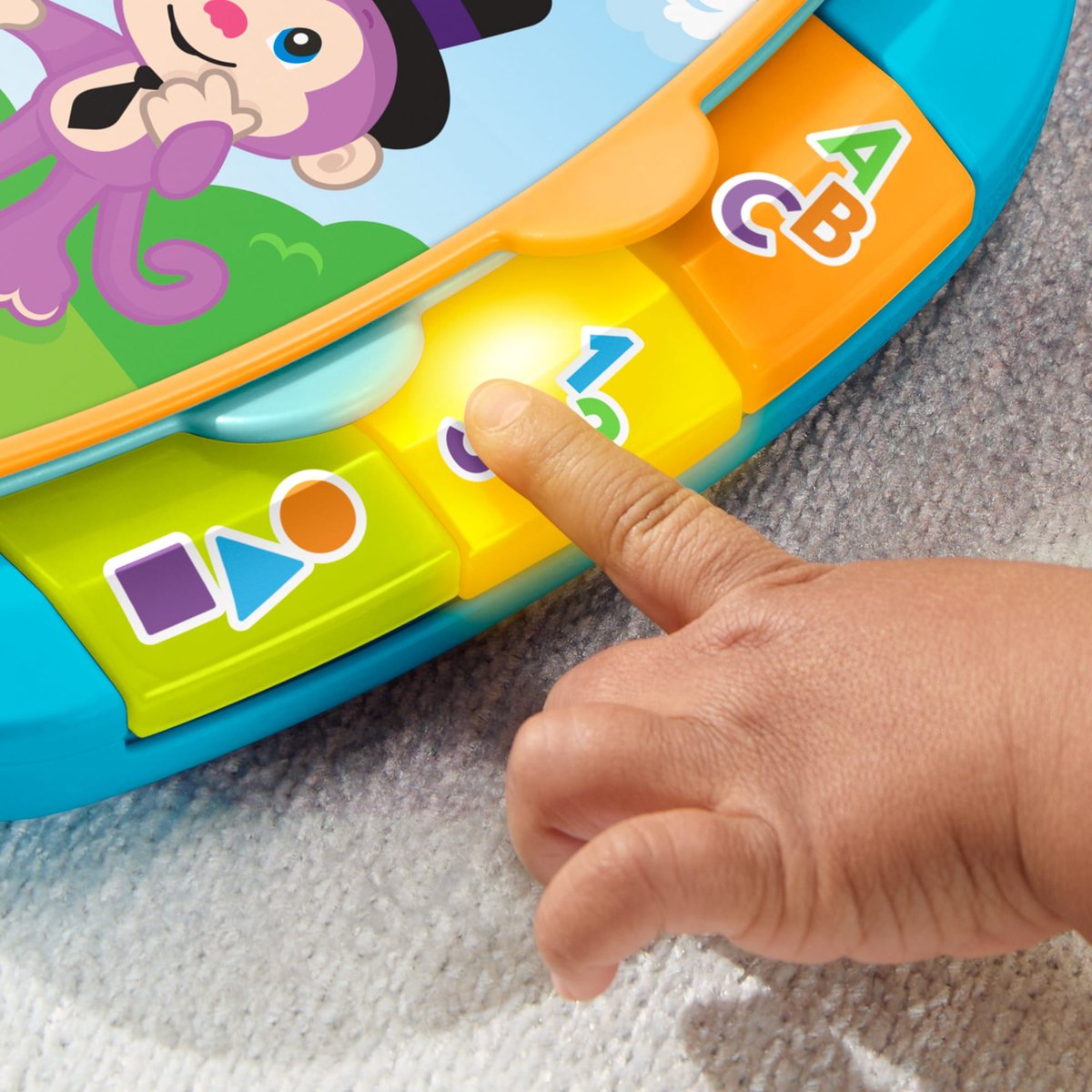 Fisher-Price Leerplezier Les comptines préférées des tout-petits, 0,5 jaar, Geluid, Batterijen vereist, AA, Kunststof, Meerkleurig