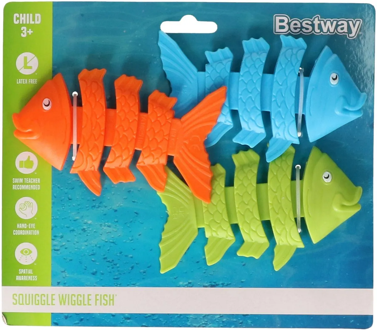 Bestway Duikringen Vissen - 27 Stuks (9x3) - Multi