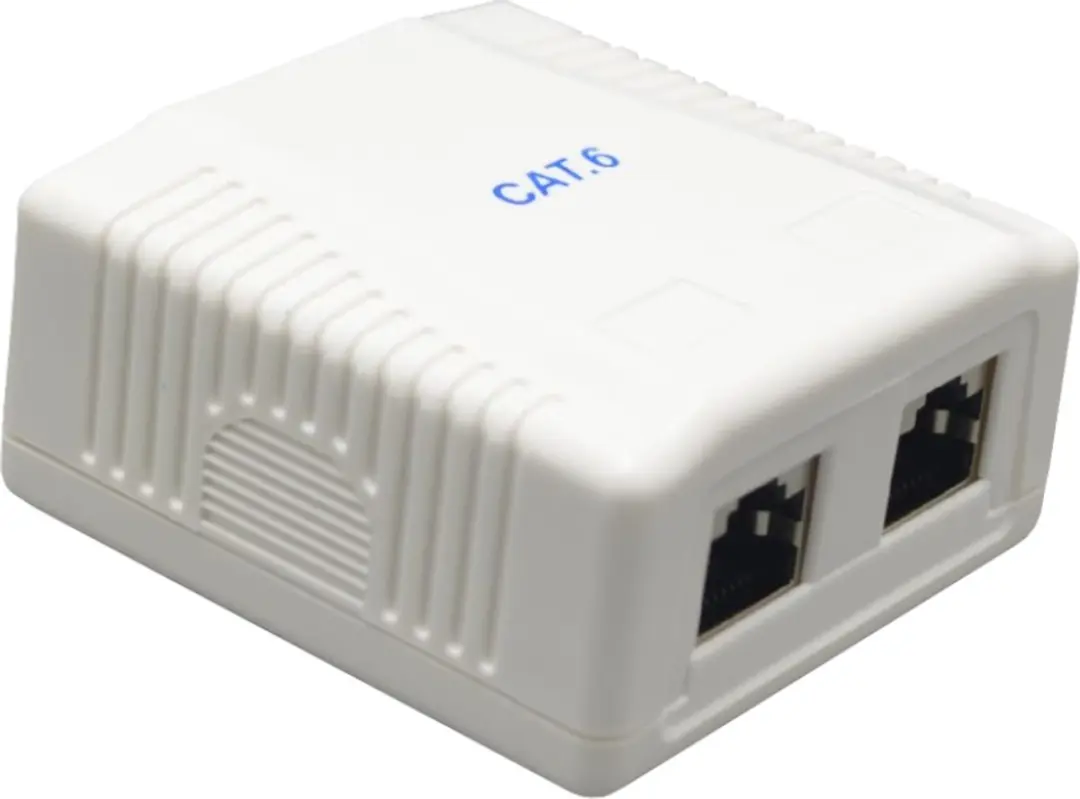 Cablexpert CAT6 UTP LAN-opbouwdoos 2-poorts