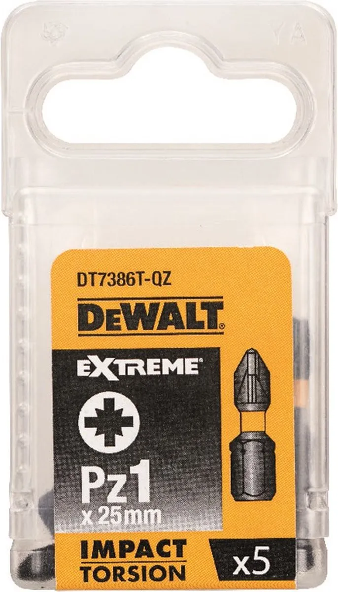 DeWalt DT7386T PZ1 Schroefbits - 5 Stuks