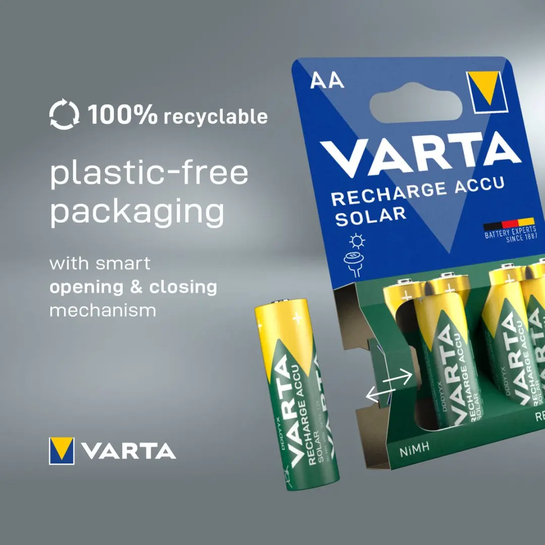 Varta SOLAR AA 800mAh - 2 Stuks