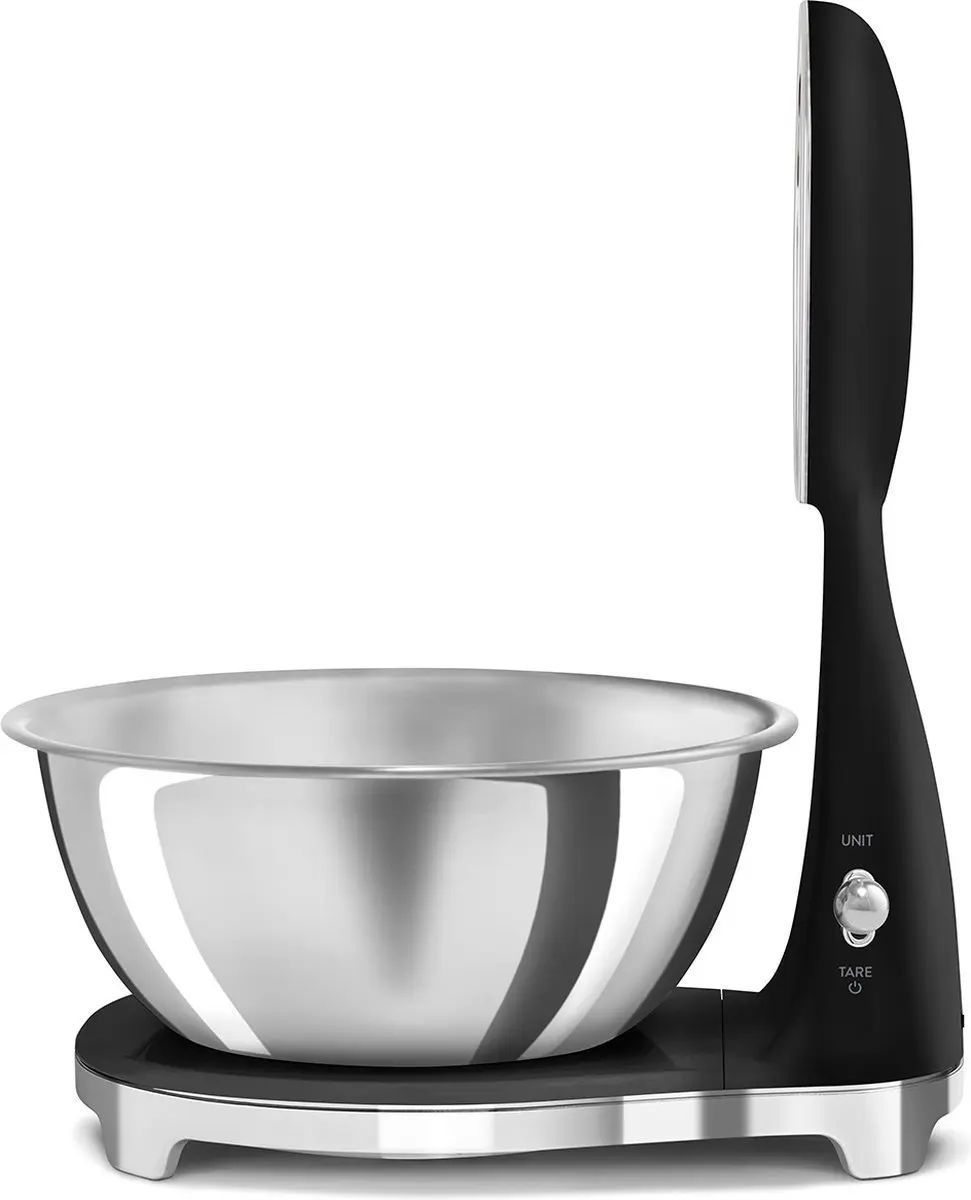 Smeg KSF01BLWW Keukenweegschaal - 5kg - Zwart - afbeelding 6 van 6
