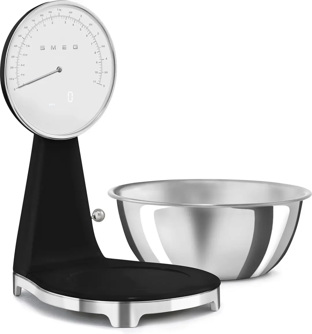 Smeg KSF01BLWW Keukenweegschaal - 5kg - Zwart
