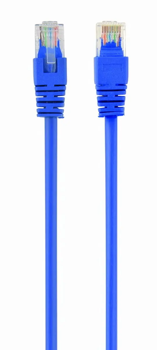 Cablexpert PP12-1M/B UTP Cat5E Netwerkkabel - 1m - Blauw