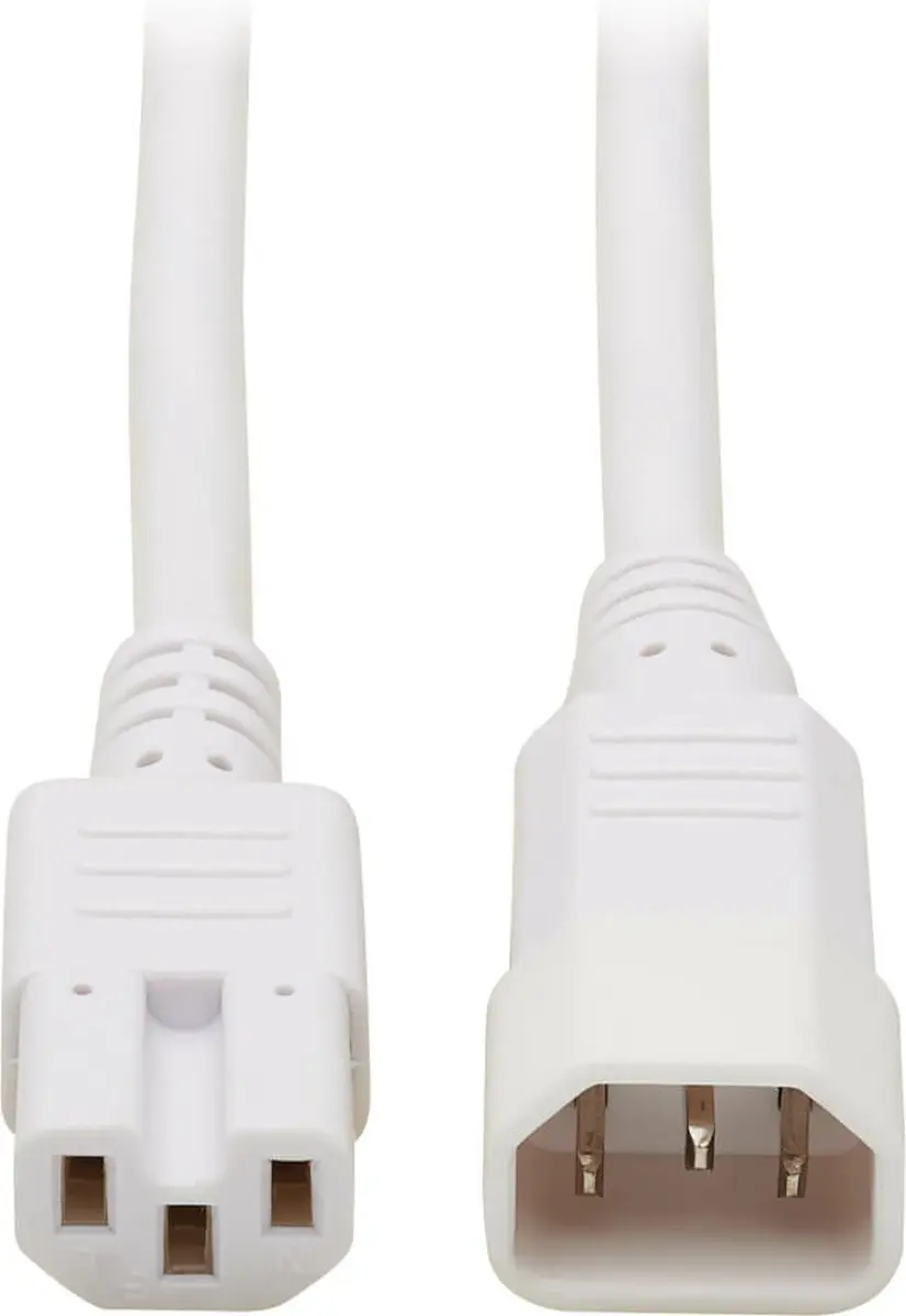 Tripp Lite P018-006-AWH Elektriciteitssnoer Wit 1,8m C14-C15