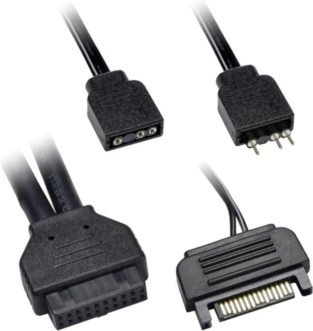 Lian Li LAN216-1W RGB-controller - Kleurloos