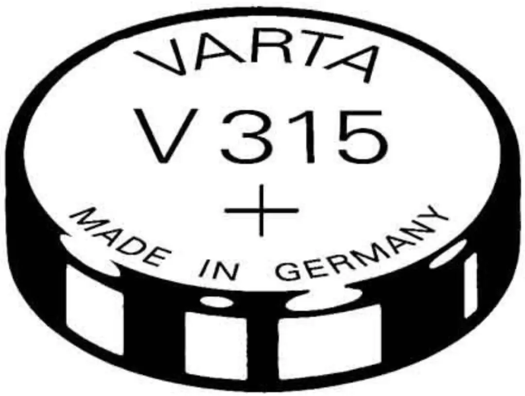 Varta V315 (SR67) Knoopcelbatterij 19mAh