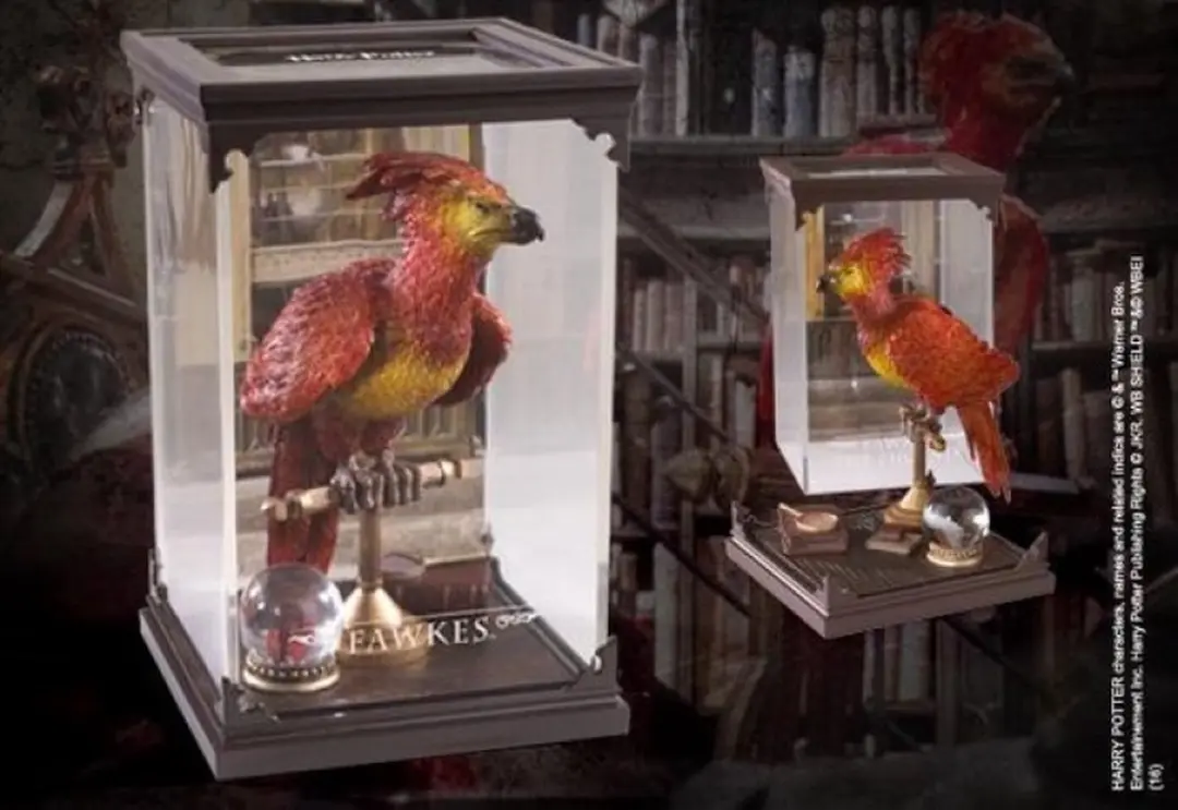 Harry Potter Fawkes Magische Wezens Beeld 19cm Multicolor