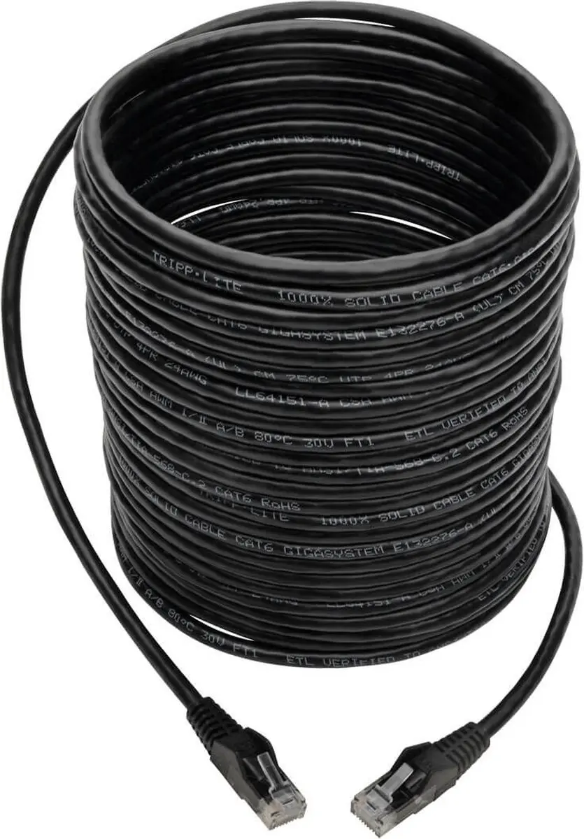 Tripp Lite N201-035-BK Cat6 Patchkabel 35ft - Zwart