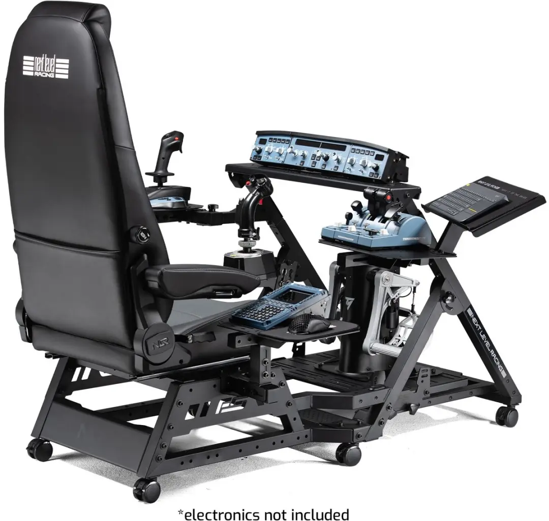 Next Level Racing Flight Seat 2.0 NLR-S045 - Zwart/Grijs