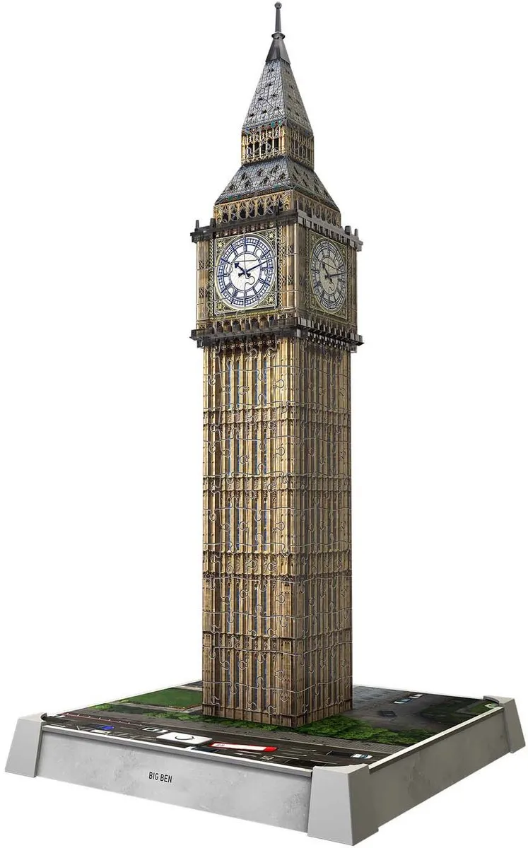 Ravensburger Iconics Big Ben 3D Puzzel - 216 Stukjes - Meerkleurig