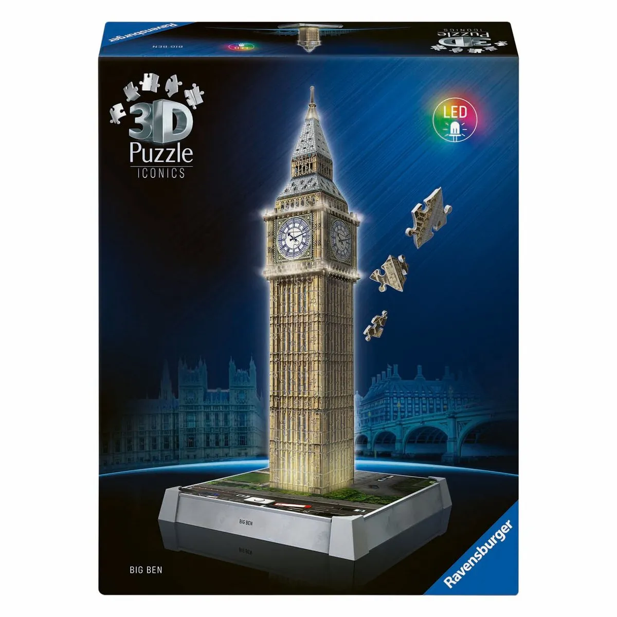 Ravensburger Iconics Big Ben 3D Puzzel - 216 Stukjes - Meerkleurig