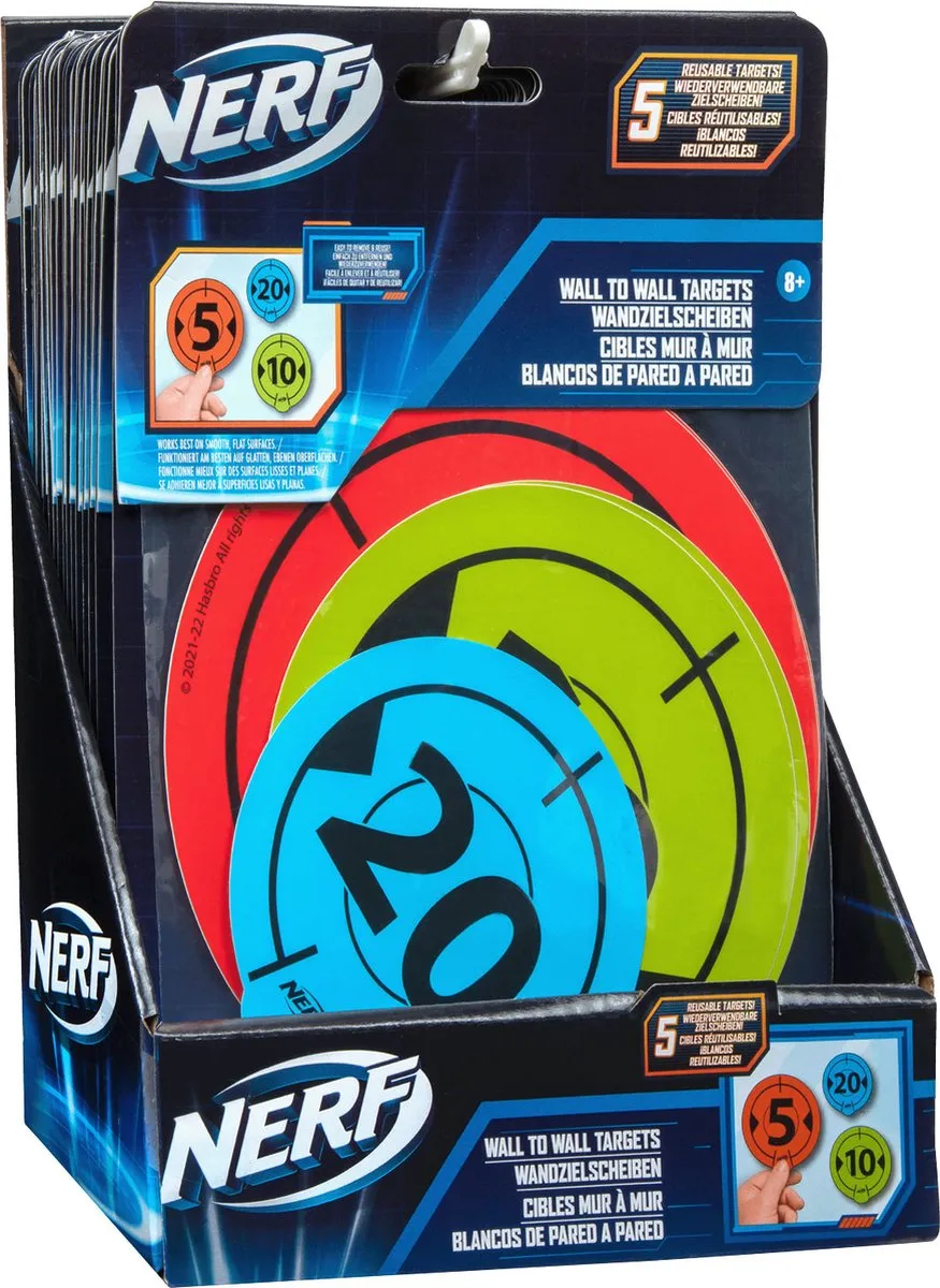 Nerf Wall to Wall Target Stickers NER0317