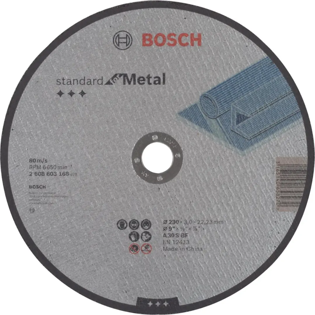 Bosch Doorslijpschijf Standard for Metal A 30 S BF 230mm