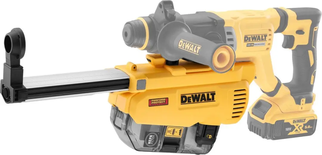 DeWalt DWH205DH Stofafzuigunit - HEPA Filter - Geel/Zwart - afbeelding 6 van 6