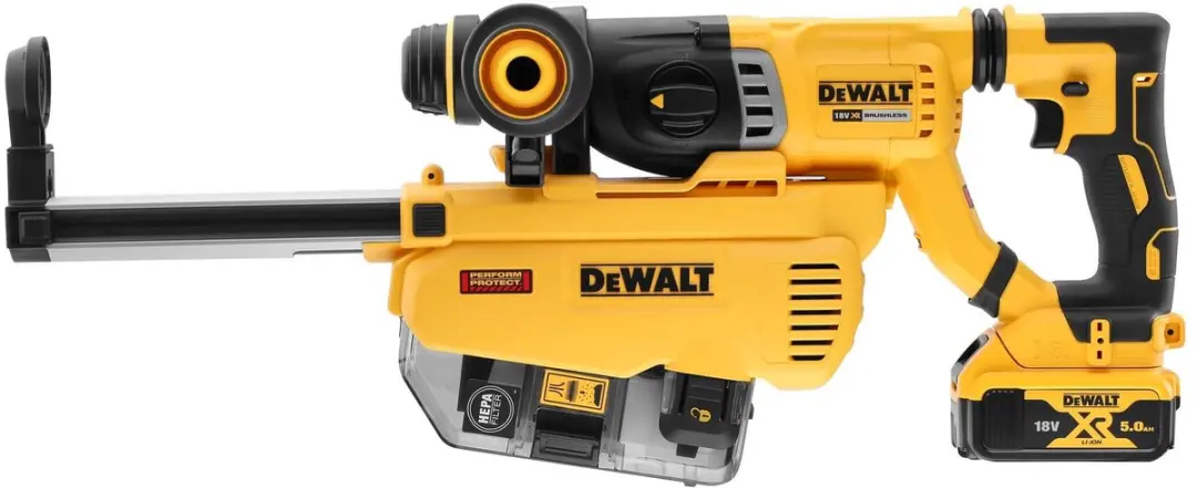 DeWalt DWH205DH Stofafzuigunit - HEPA Filter - Geel/Zwart