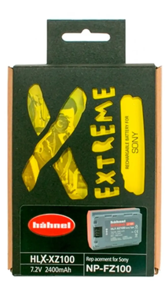 Hähnel Accu Extreme HLX-XZ100 - 2400mAh - Sony NP-FZ100