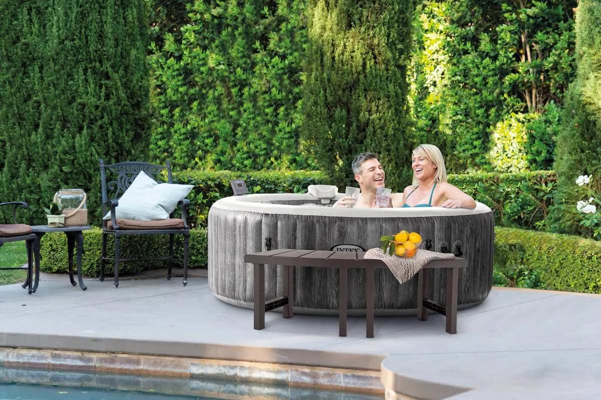 Intex Spa Bankjes 2x Medium - Bruin - afbeelding 6 van 6