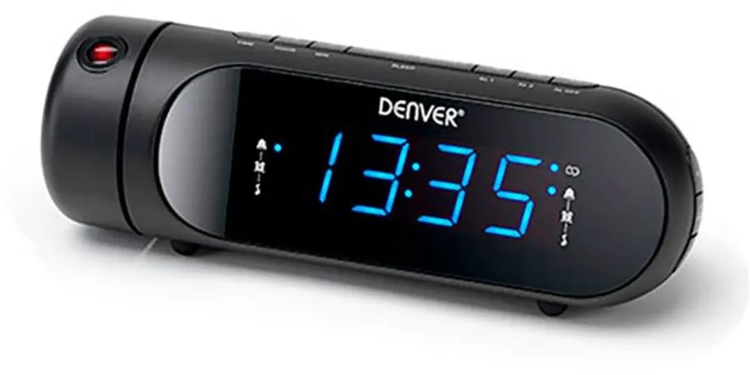 Denver CPR700 Wekkerradio Projectie - Zwart