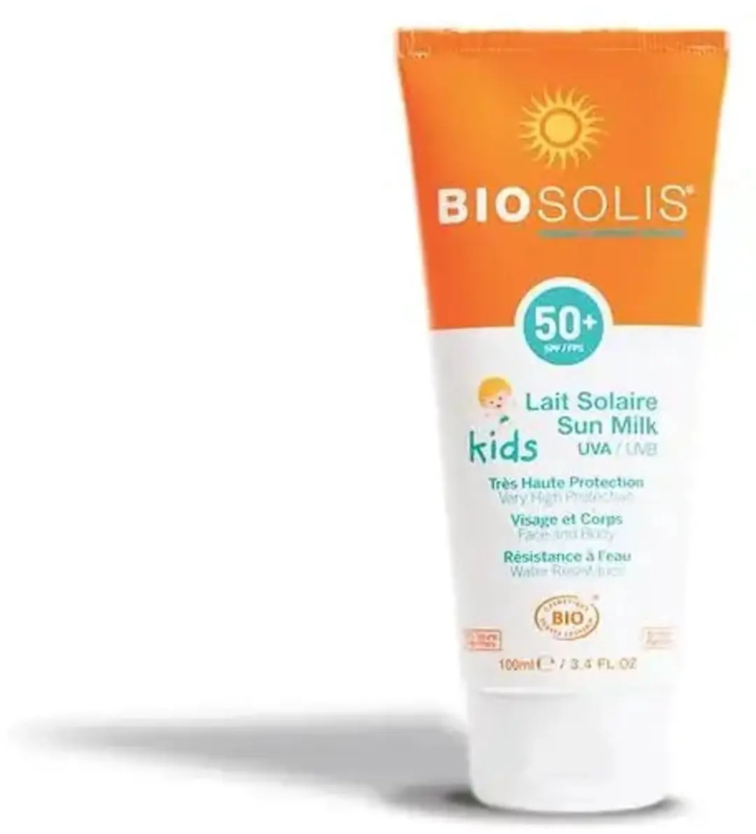 Biosolis Crème Kids Zonnebrand SPF 50+ 100ml