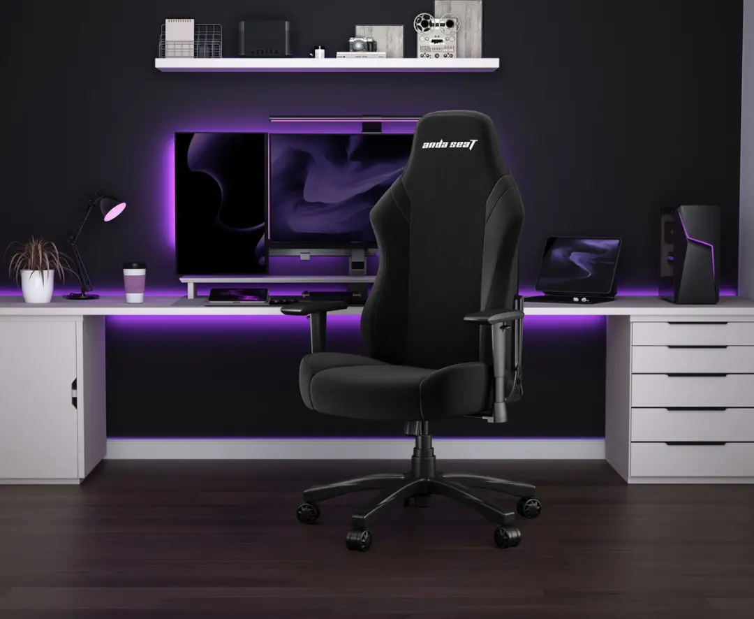 AndaSeat Luna Premium Gaming Stoel AD18-56-B-PV - Zwart