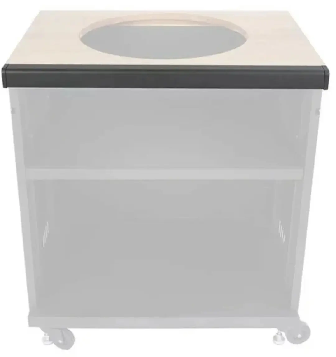 GRLLR Small Facia voor Connect Kamado BBQ - Zwart