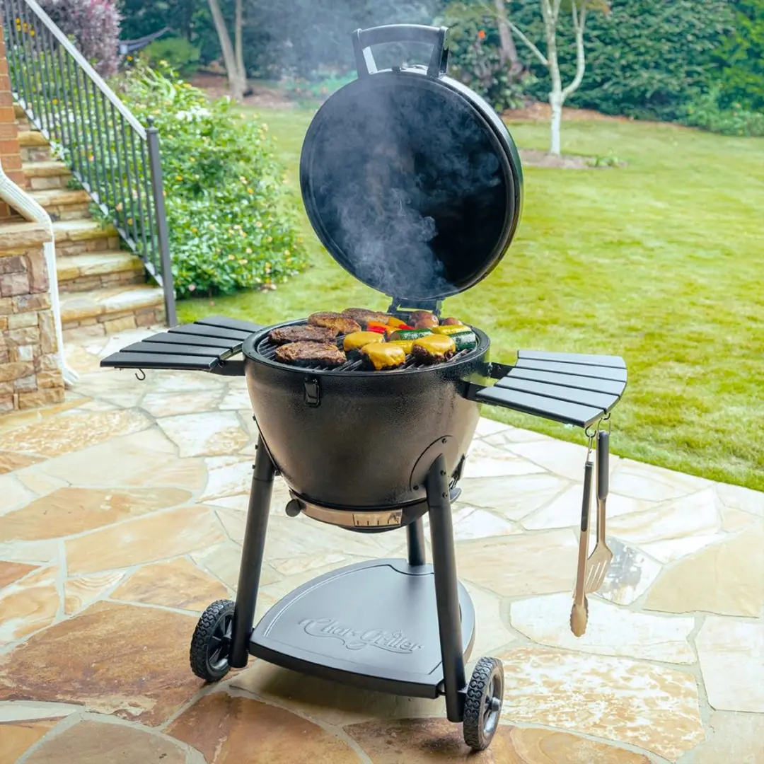 Char-Griller Akorn Kamado BBQ Ø50cm - Zwart