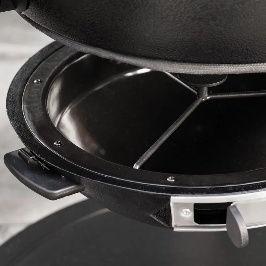 Char-Griller Akorn Kamado BBQ Ø50cm - Zwart - afbeelding 6 van 6
