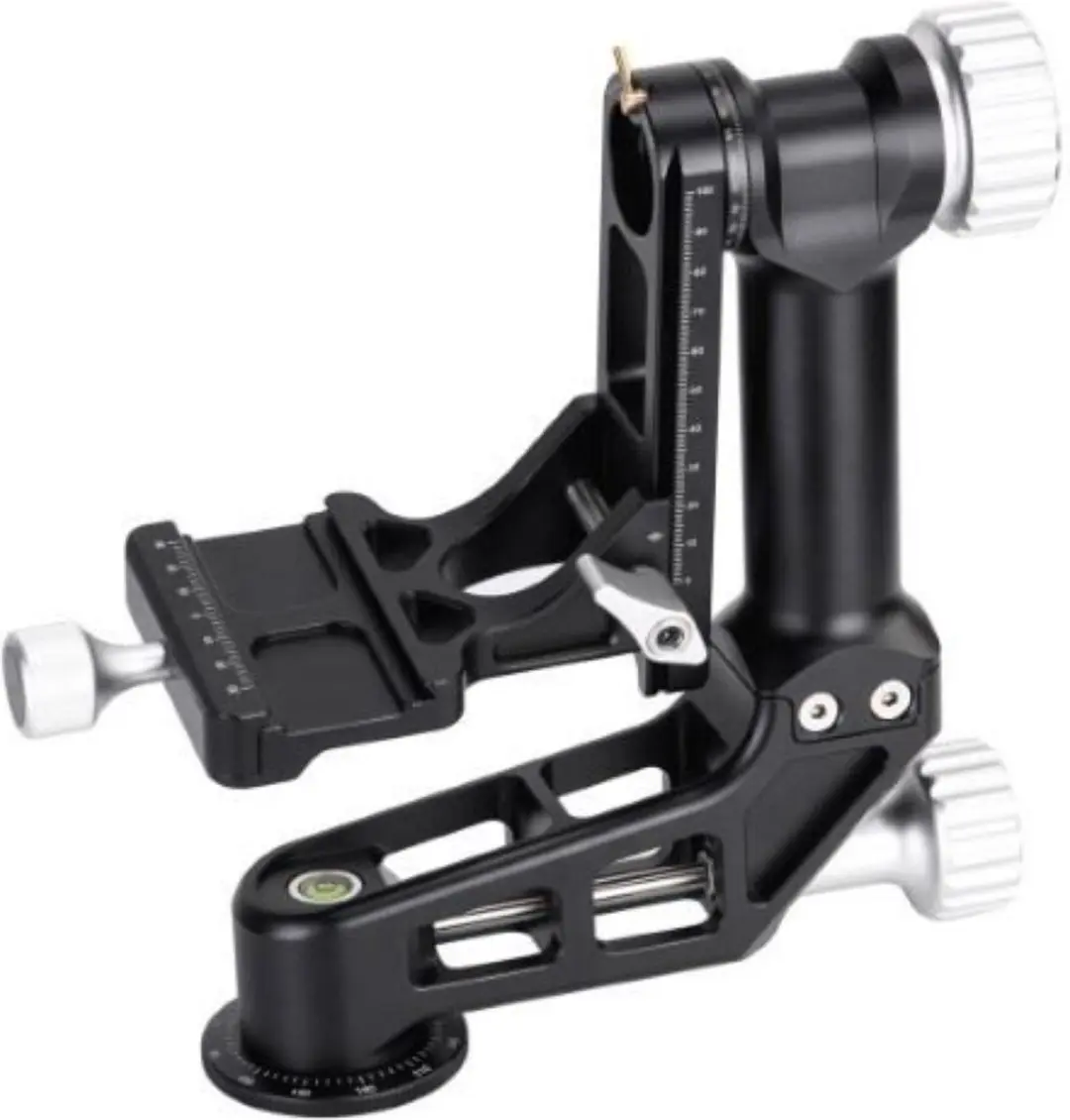 Sunwayfoto GimbalHead GH-02 - Arca-compatibel - Zwart/Grijs
