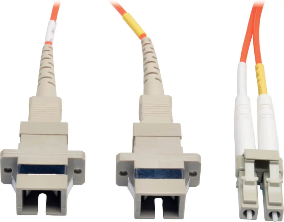 Tripp Lite LC/SC Duplex Adapterkabel 50/125 - Oranje