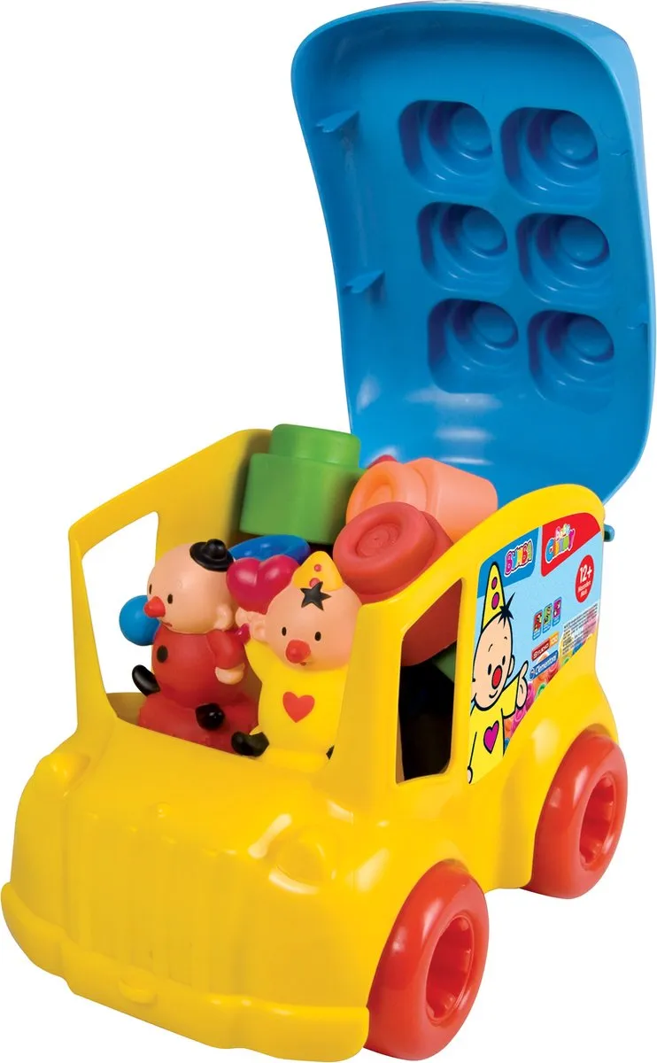 Clementoni Bumba Schoolbus Stapelblokken 13-delig - Multicolor