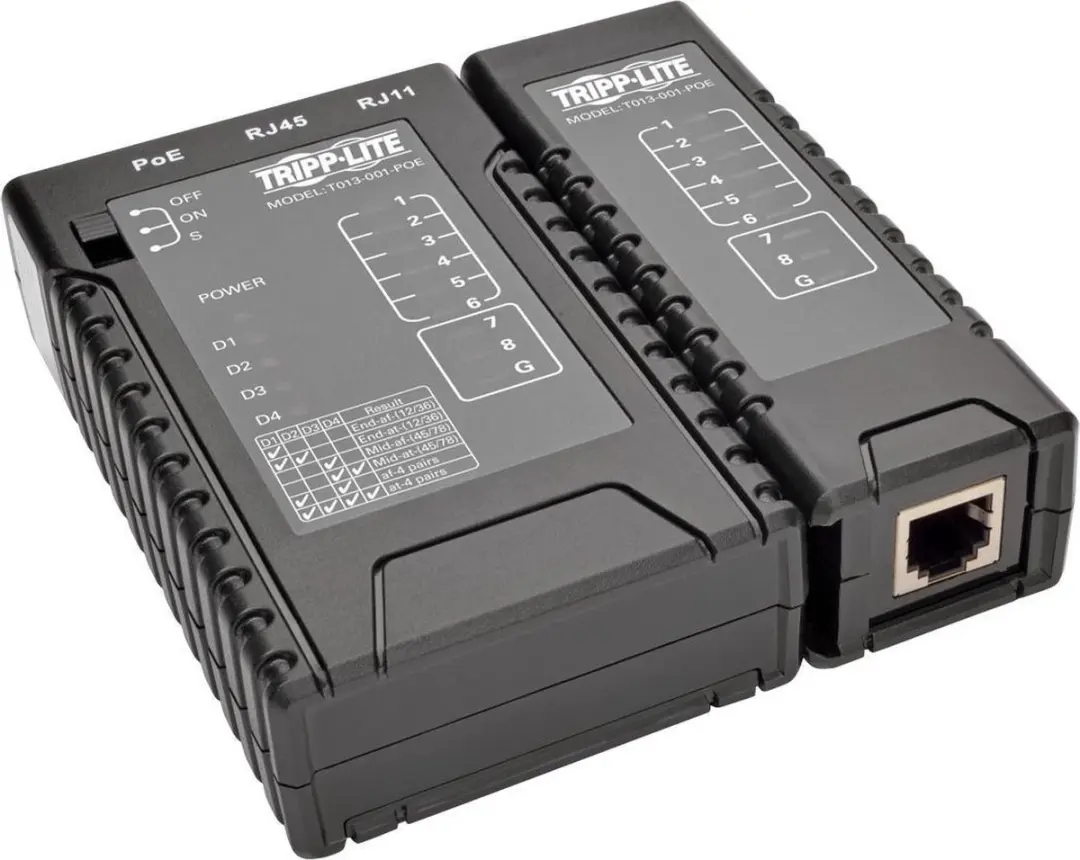Tripp Lite T013-001-POE Netwerkkabeltester PoE